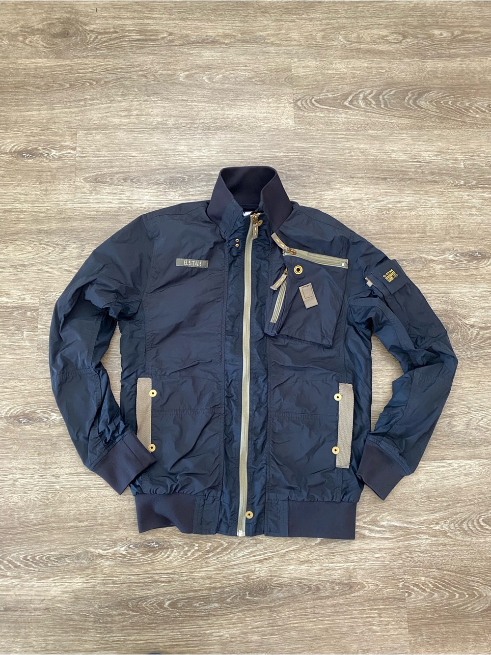 Woman’s Vintage G-Star RAW utility field Y2K flight bomber Jacket
